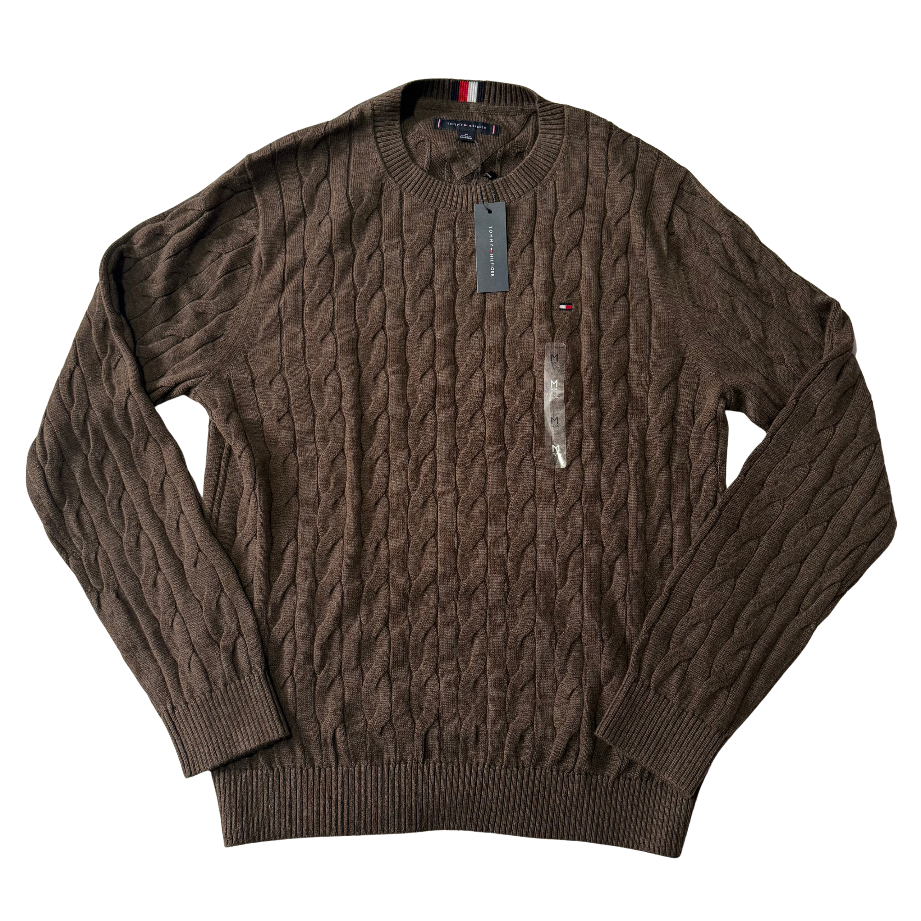 Tommy Hilfiger Brown Knitted Sweater
