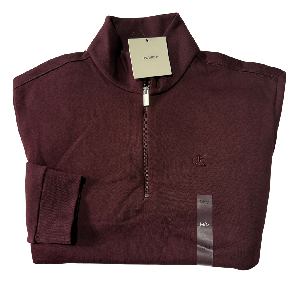 Suéter color vino de Calvin Klein