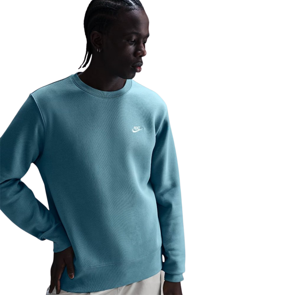 Sudadera con capucha Nike verde agua (sin capucha)