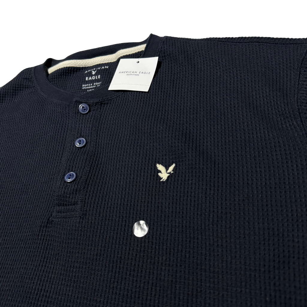 American Eagle Navy Blue Knitted Sweater