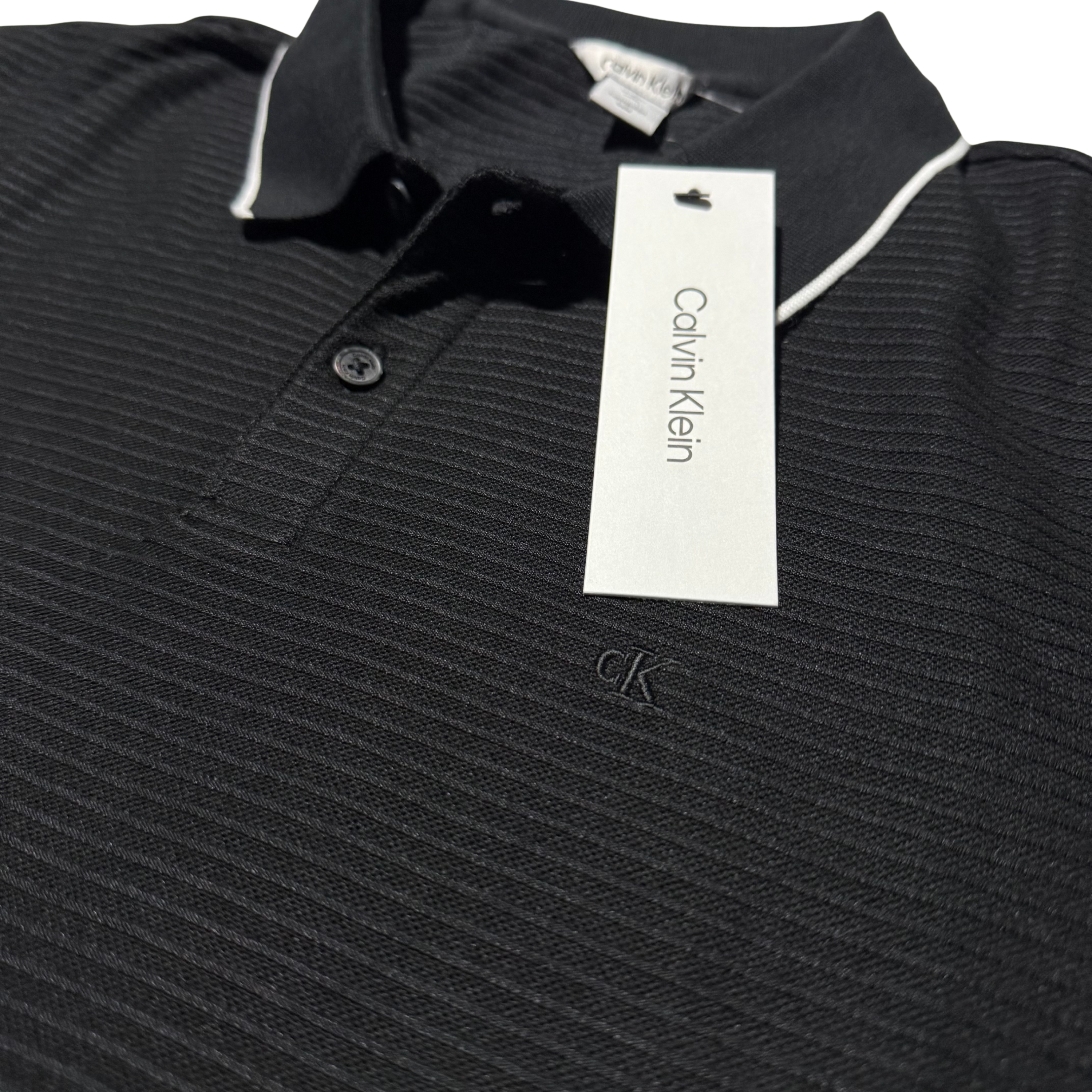 Calvin Klein Black Polo Shirt