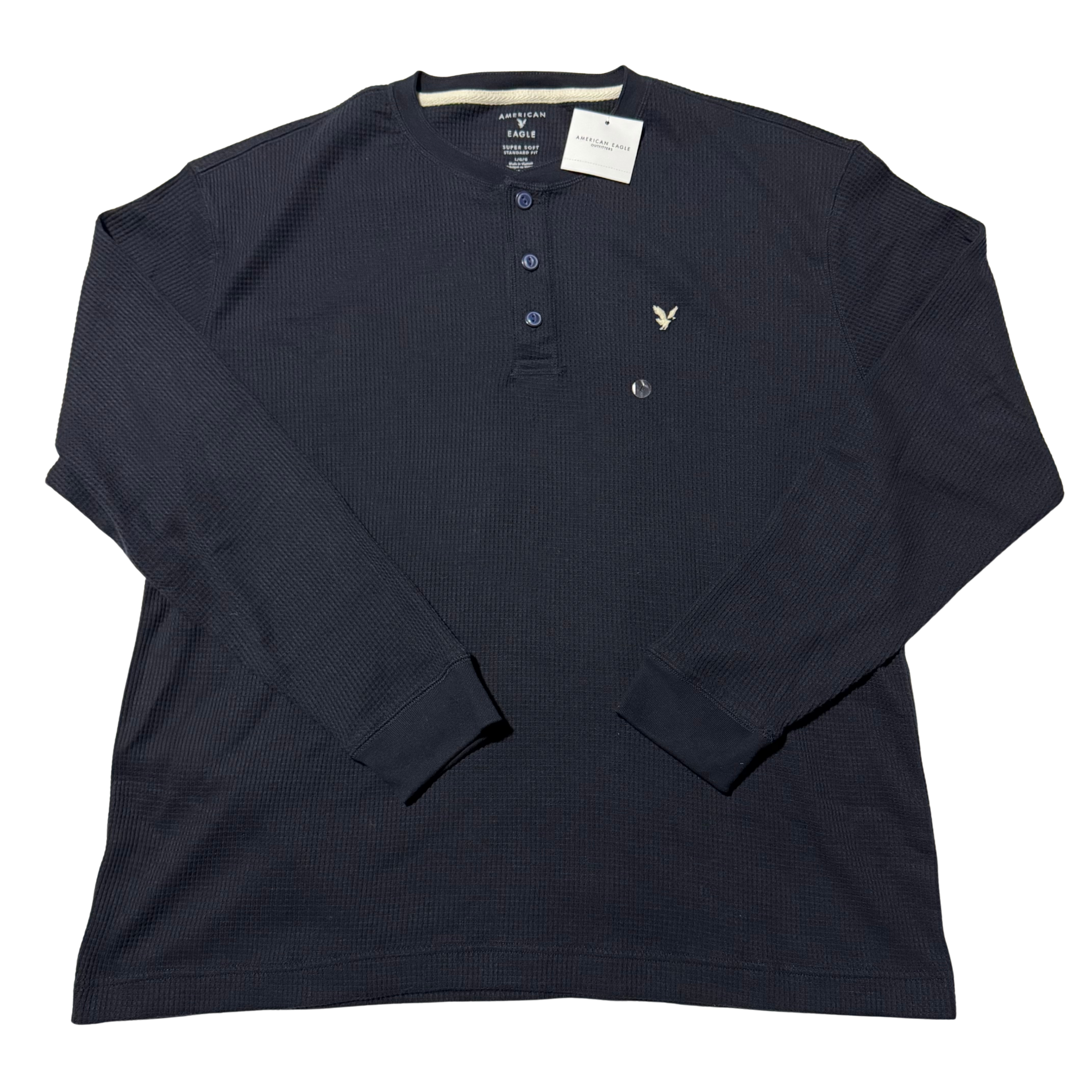 American Eagle Navy Blue Knitted Sweater