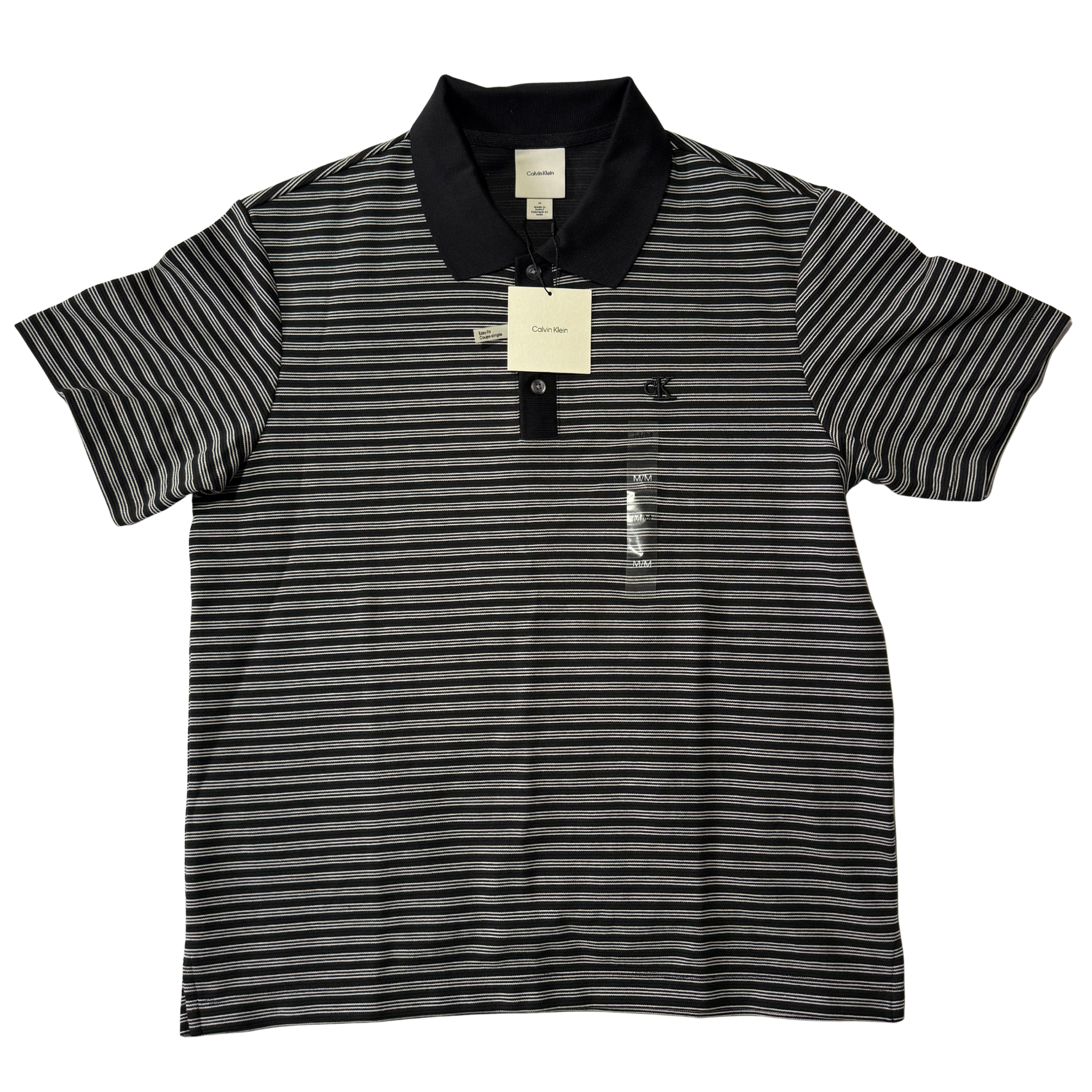 Calvin Klein Striped Polo Shirt
