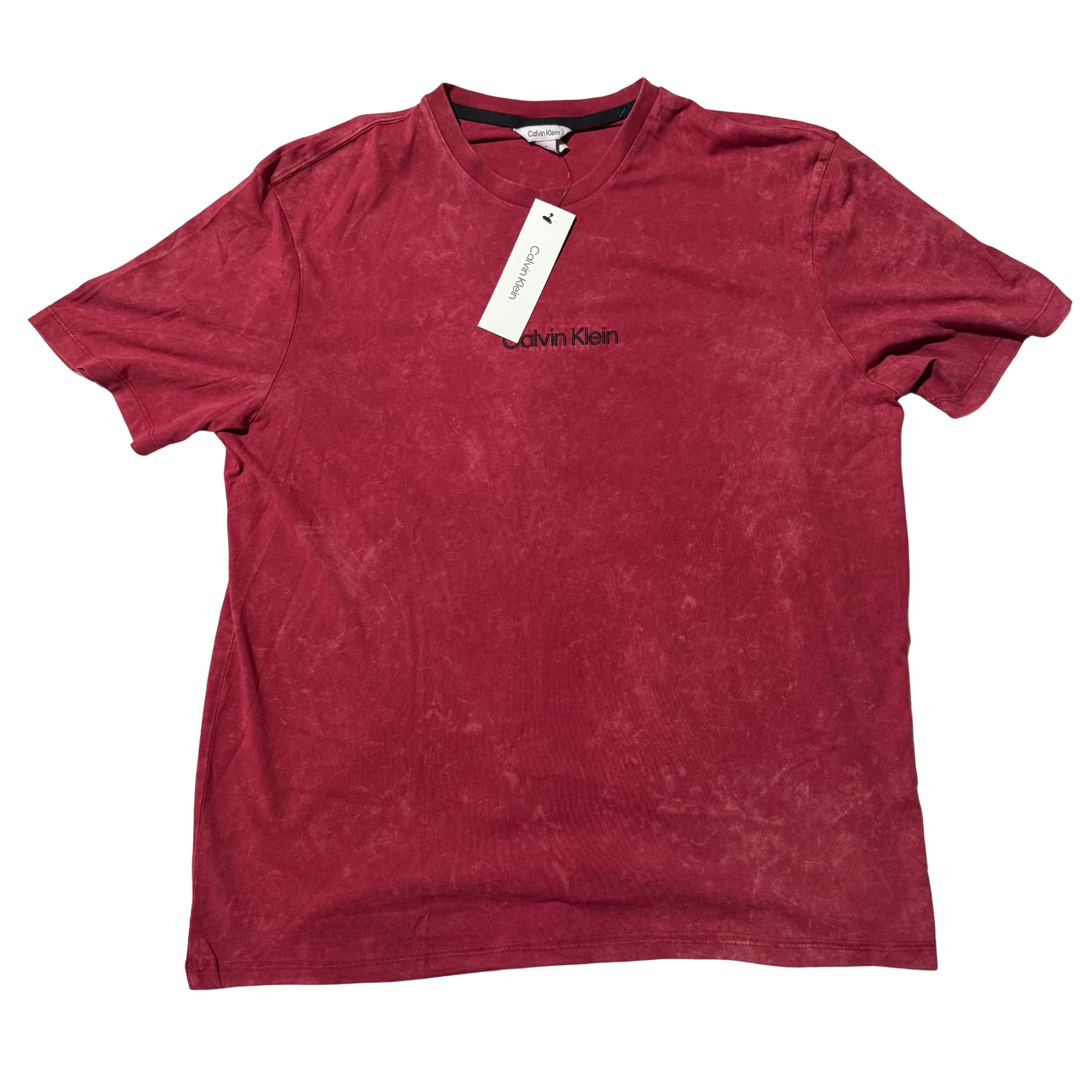 Calvin Klein Red Washed Shirt