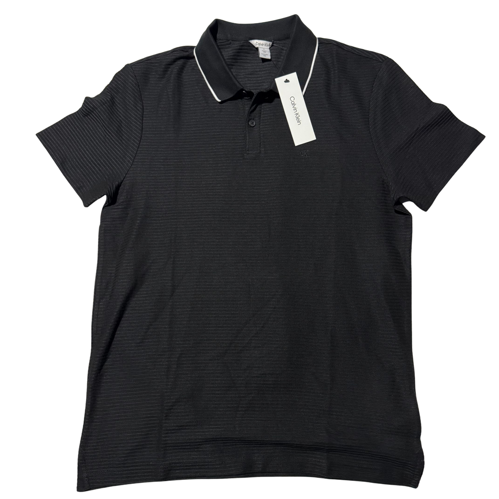 Polo negro de Calvin Klein