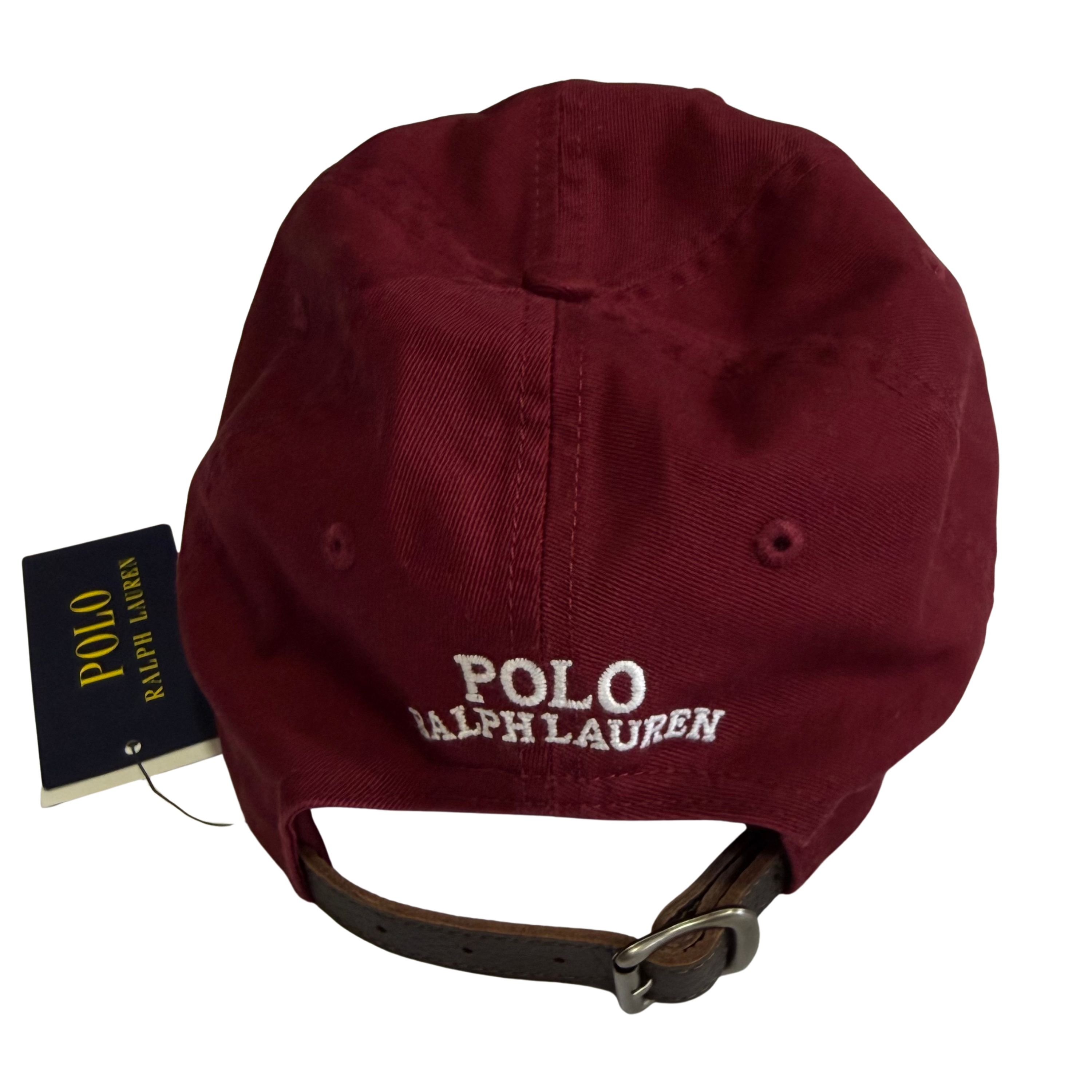 Polo Ralph Lauren Men’s Brown Polo Bear Basketball Cap
