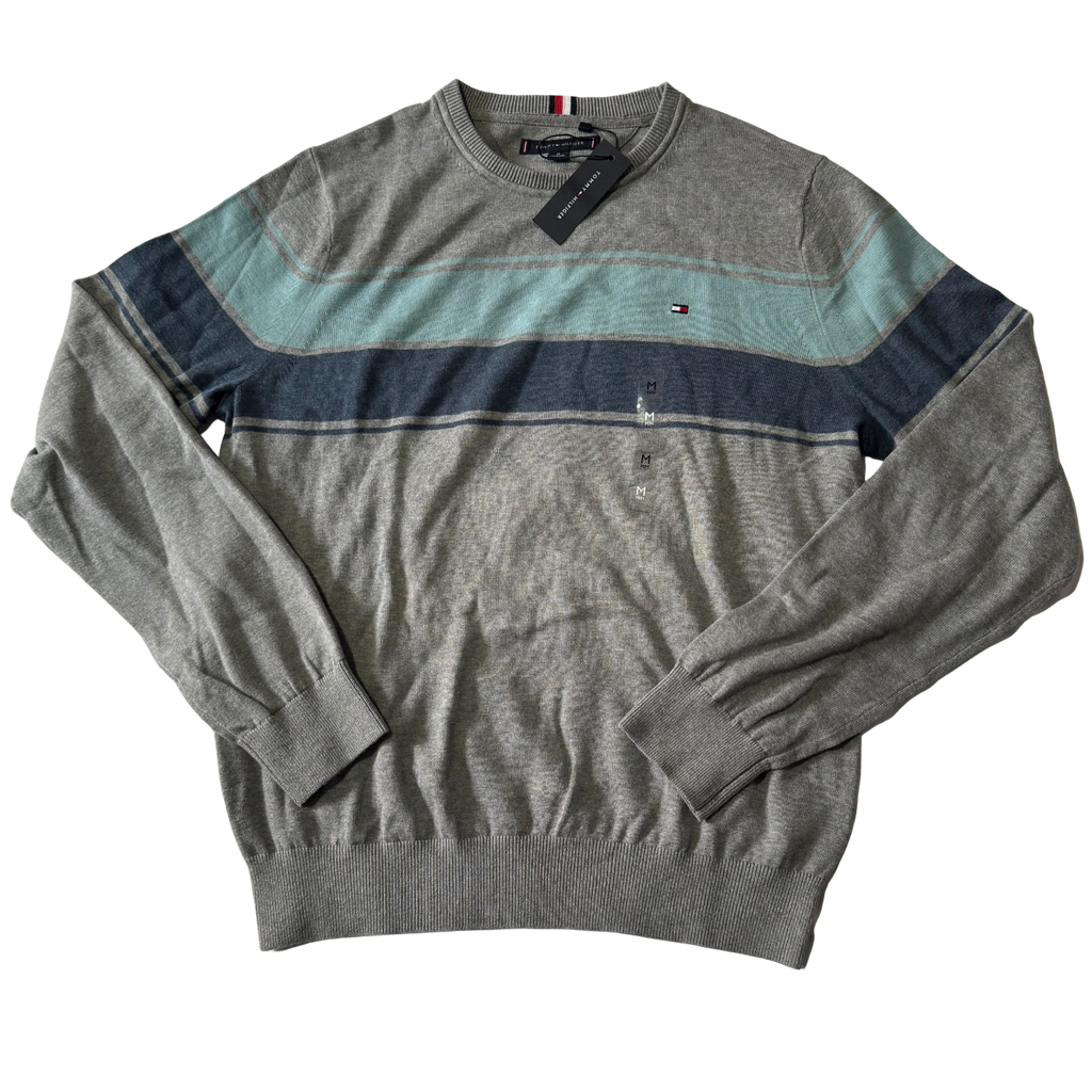 Tommy Hilfiger Blue Striped Sweater