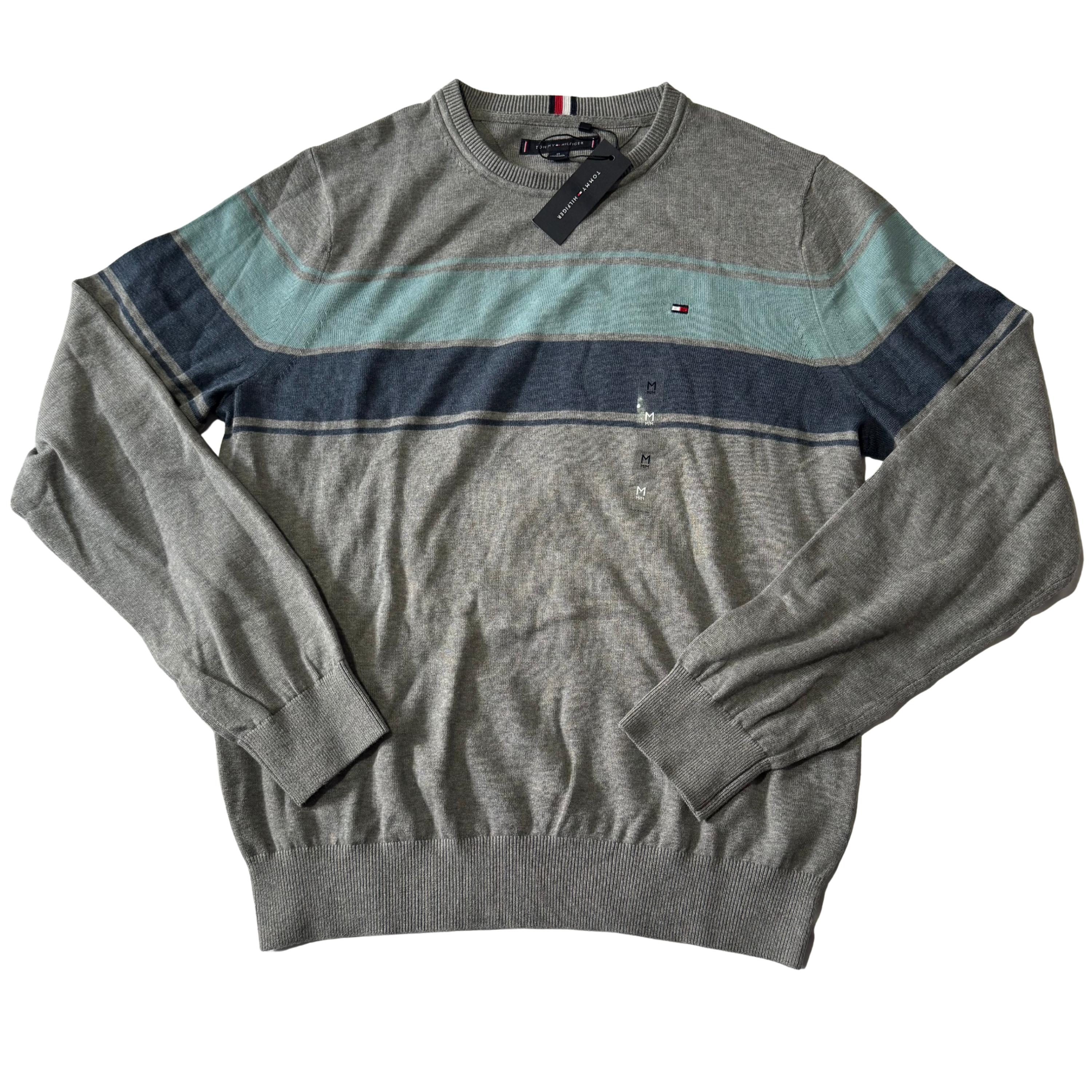 Tommy Hilfiger Blue Striped Sweater