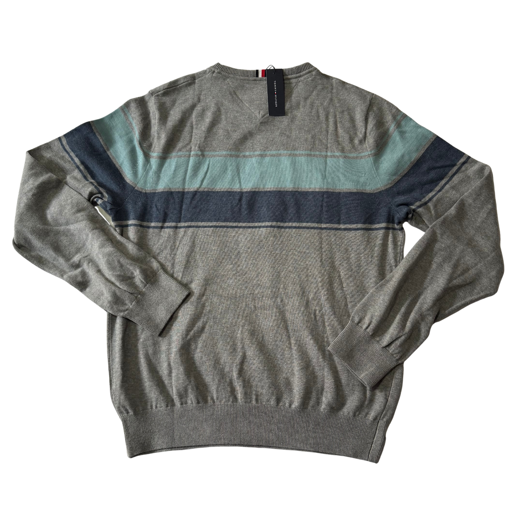 Tommy Hilfiger Blue Striped Sweater
