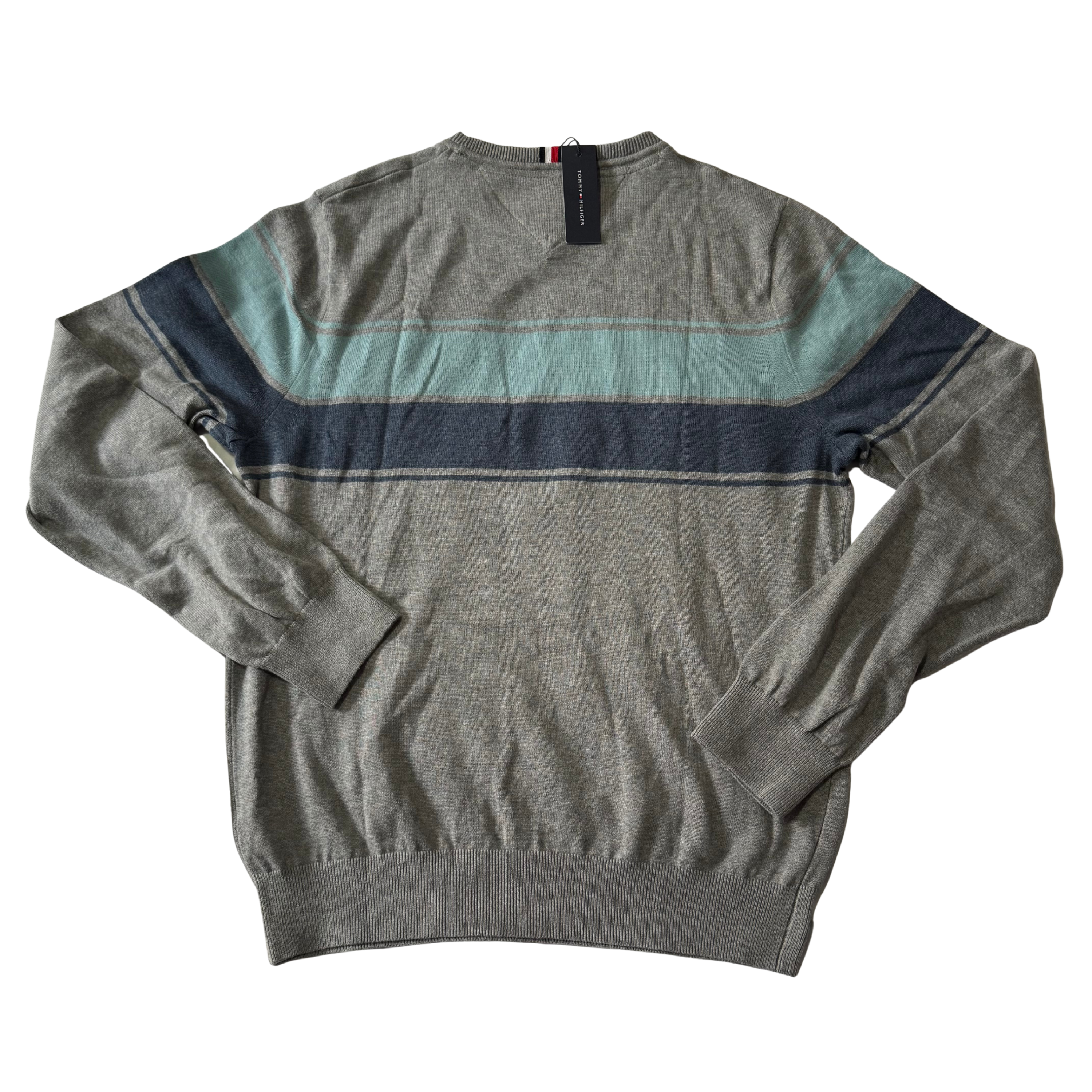 Tommy Hilfiger Blue Striped Sweater