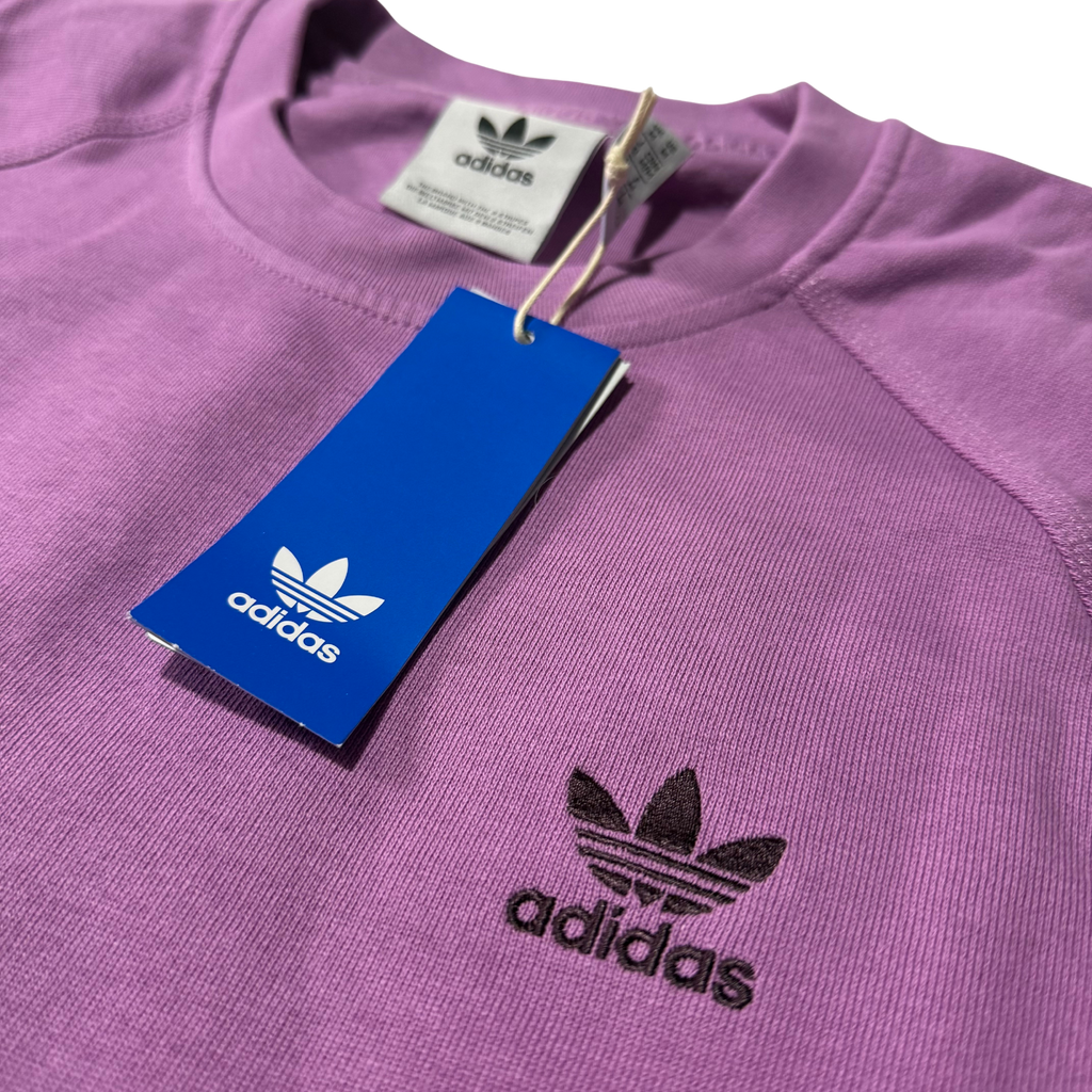 Sudadera con capucha rosa de Adidas